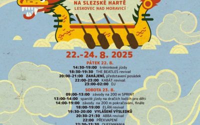 Leskovec nad Moravicí ožije dračími loděmi: Startuje 11. ročník festivalu