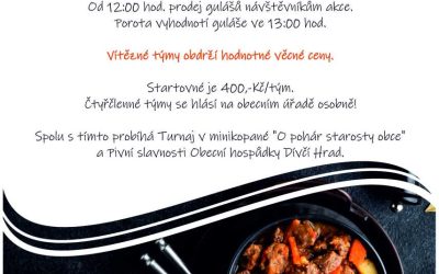 V Dívčím Hradě budou opět vařit kotlíkové guláše