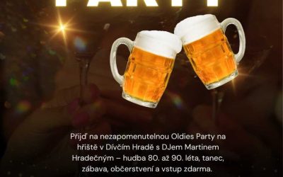 Retro večer plný rytmu – OLDIES PARTY v Dívčím Hradě!
