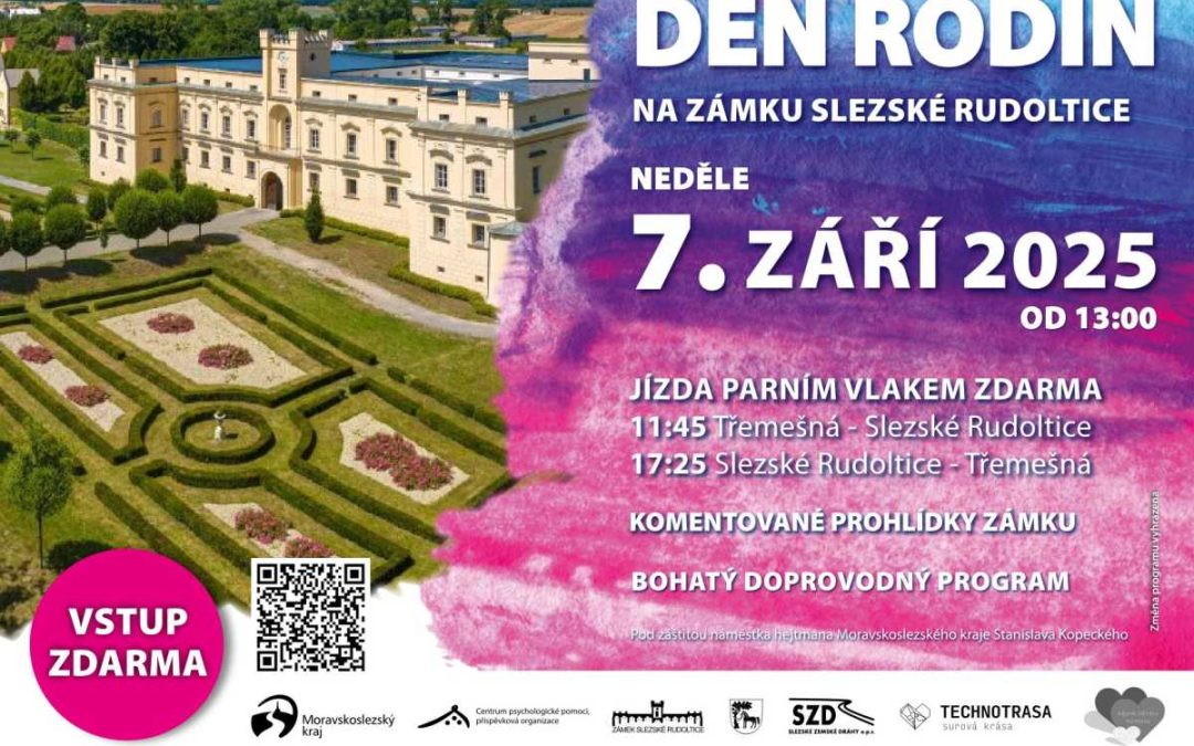 Rodinný den na zámku: Kouzla, smích a parní vlak
