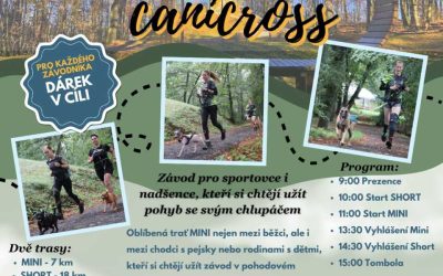 Cvilínský canicross 2025: Přijďte si zaběhat se svým parťákem na čtyřech tlapkách