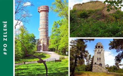 Výlet po zelené: Z rozhledny na Cvilíně přes hrad Šelenburk až k rozhledně Hanse Kudlicha