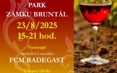 Park zámku Bruntál opět ožije vínem, folklórem a hudbou