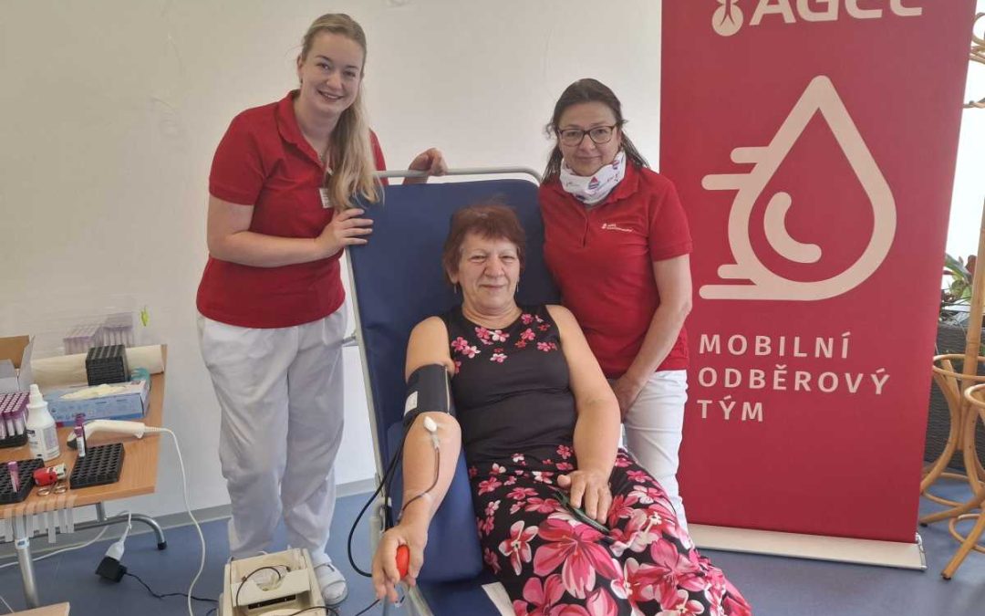 Mobilní odběrový tým AGEL Transfúzní služby zavítá do Dolní Moravice a Břidličné