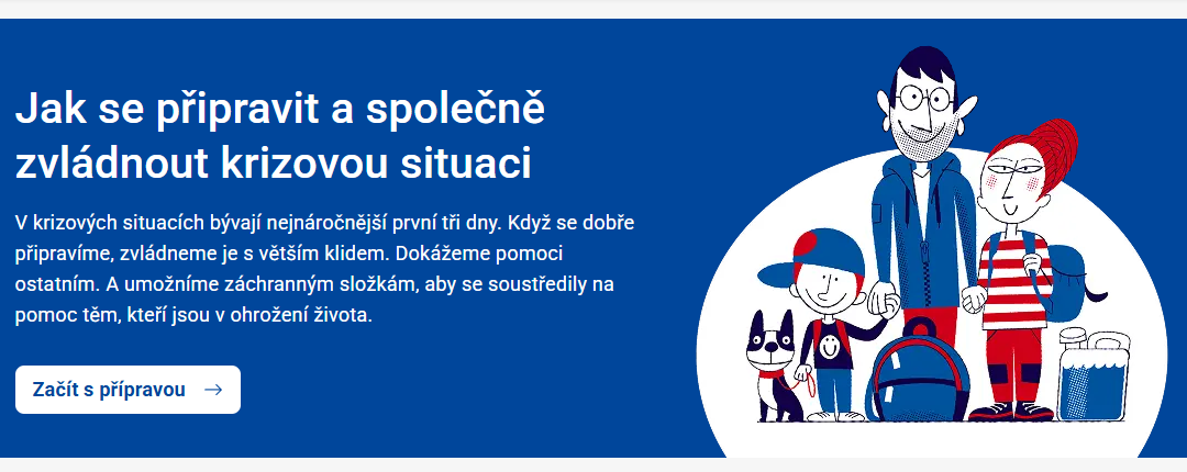 Ministerstvo vnitra a Hasičský záchranný sbor ČR představují projekt 72 hodin – praktická příručka pro zvládání krizových situací