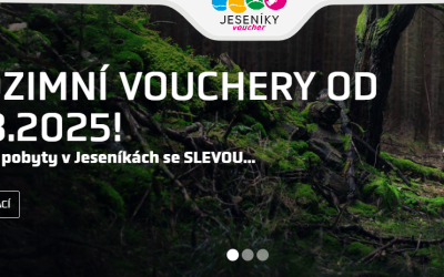 Odstartuje druhá vlna programu turistických voucherů pro Jeseníky