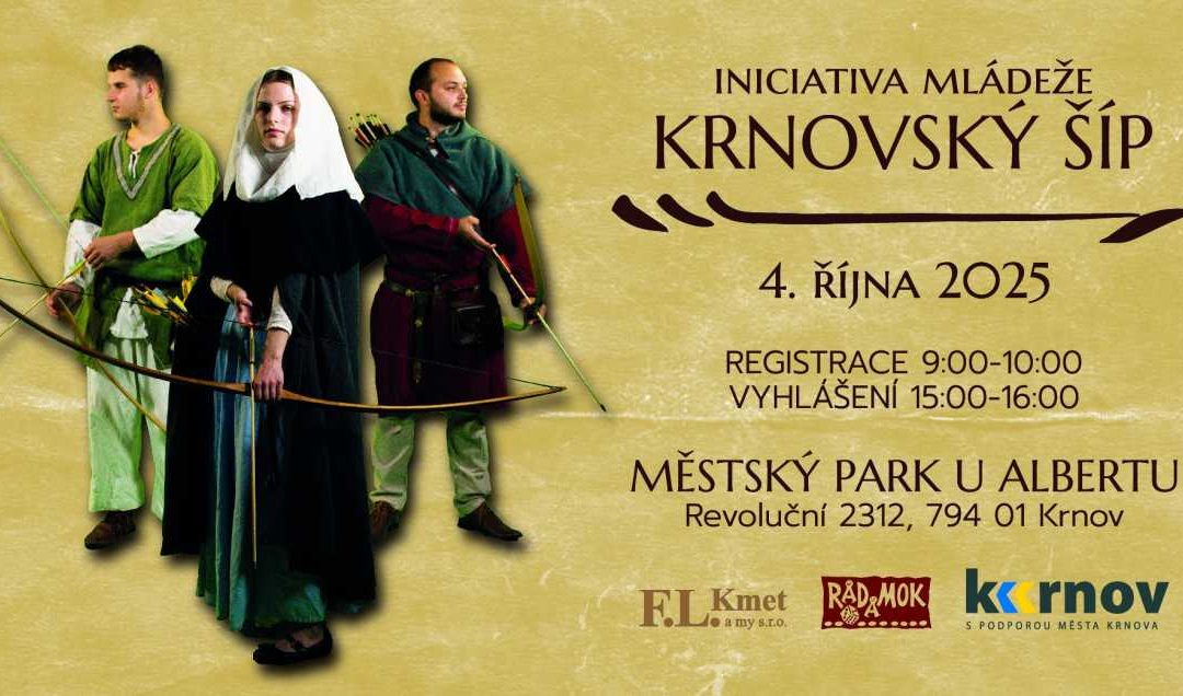 Krnovský šíp míří zpět do parku – lukostřelecký turnaj pro všechny generace