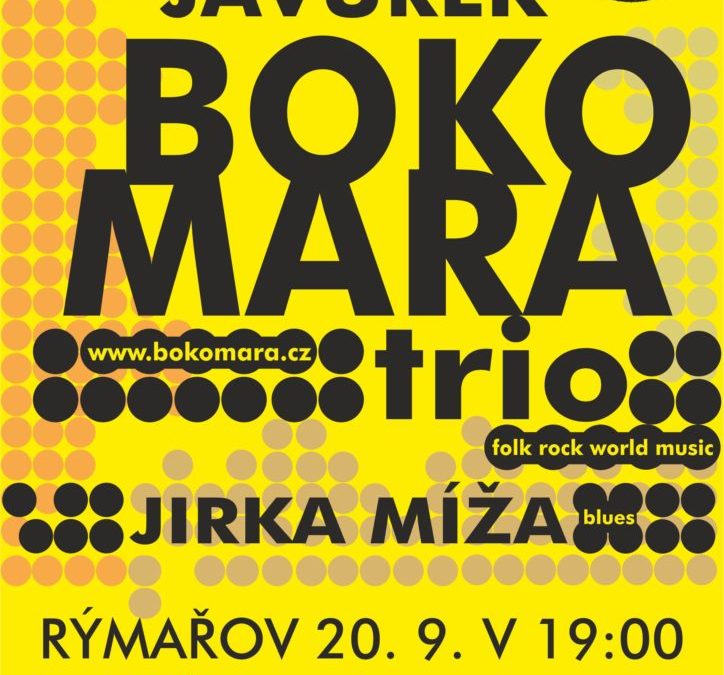 Hudební lahůdka v Rýmařově: Bokomara trio a Jirka Míža rozezní Jazzclub