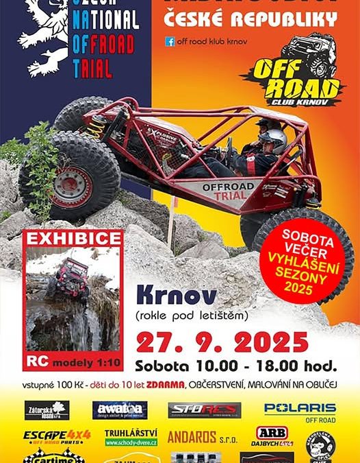 Adrenalin v rokli: Krnov hostí finále offroadové sezony