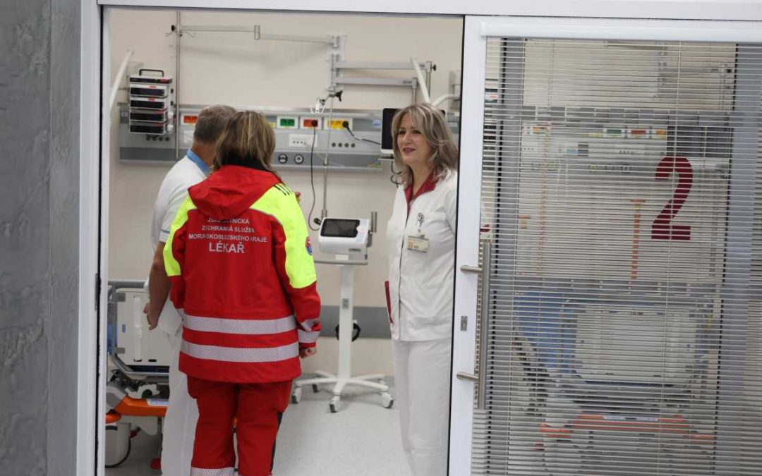 Krnovská nemocnice otevřela nový Centrální urgentní příjem