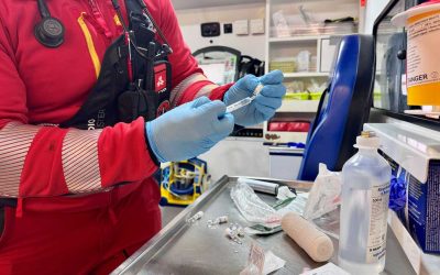 Moravskoslezští záchranáři zasahovali u tří mužů vážně zraněných při práci