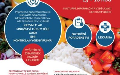 Den zdraví a sociálních služeb ve Vrbně nabídne vyšetření, poradenství i doprovodný program