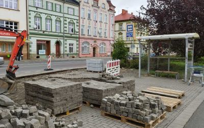 Zastávka MHD „Krnov, aut. st.“ je dočasně přemístěna