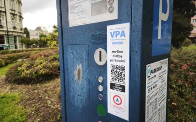 Parkování v Krnově? Zvládnete to i přes QR kód