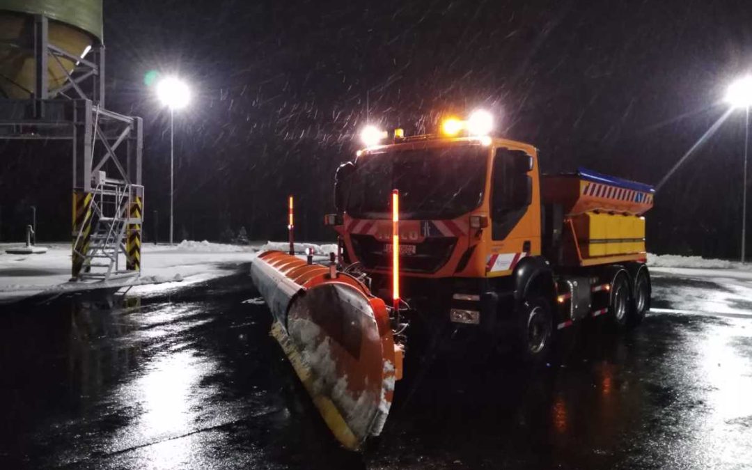 ŘSD má na zimu 55 000 tun soli, poprvé nasadí nové sypače se speciálními tryskami