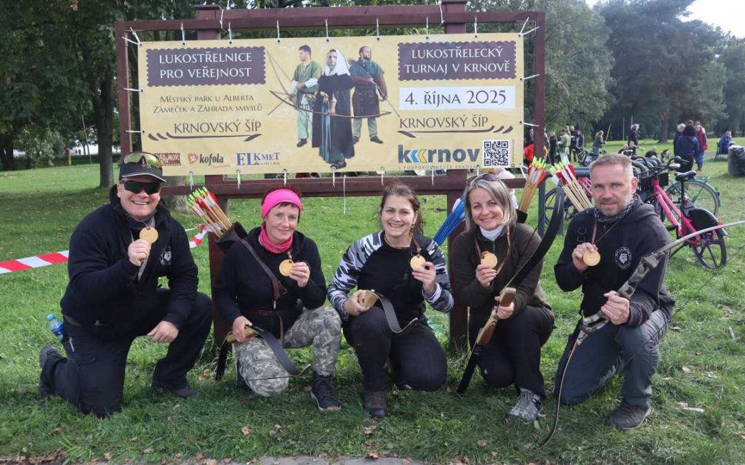 Krnovský šíp 2025: Lukostřelecký svátek plný překvapení a rekordních výkonů