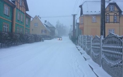 Sníh, led a bezpečné cesty: Zimní plán Vrbna pod Pradědem