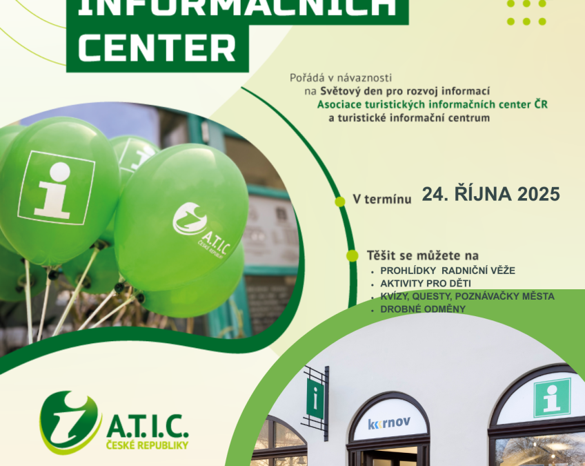 Týden TIC 2025: Infocentra ožívají zážitky, hrami i poznáním
