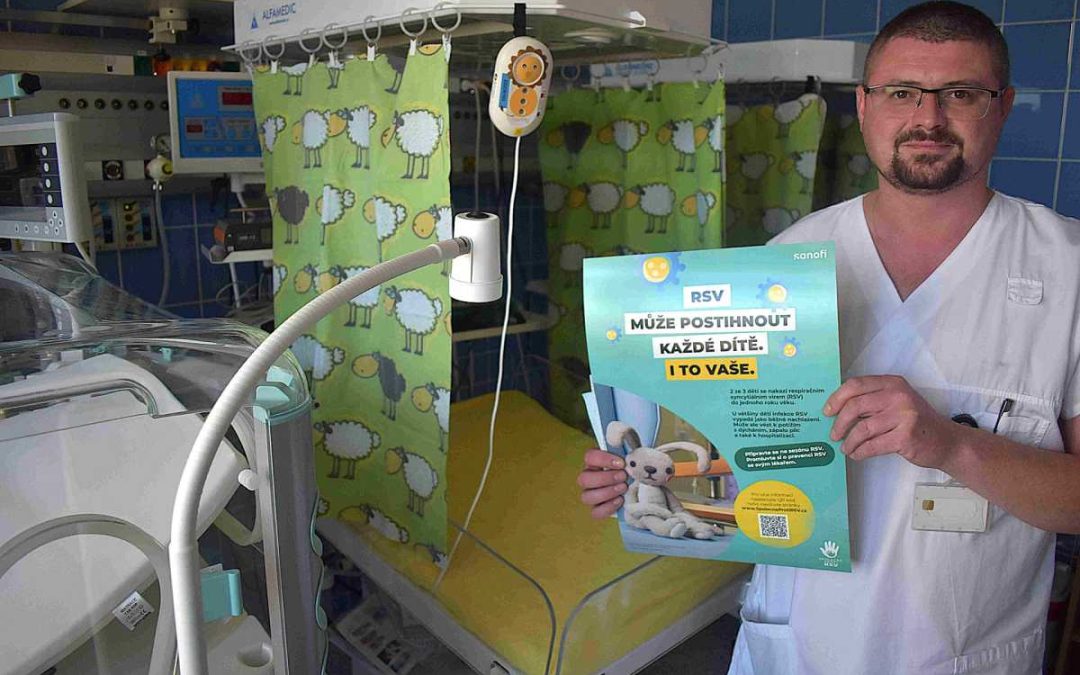 Novinka v krnovské nemocnici: před RS viry ochrání děti imunizace