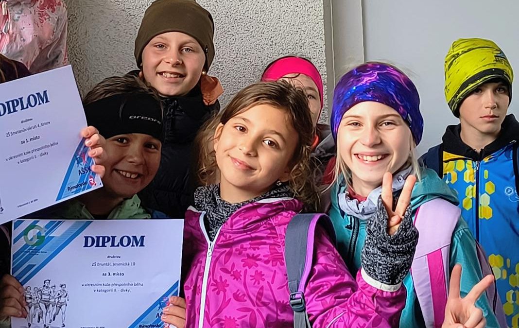 Bruntál: Jednička bodovala v okresním kole přespolního běhu v Rýmařově