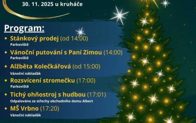 Vrbno pod Pradědem zahájí advent rozsvícením vánočního stromu