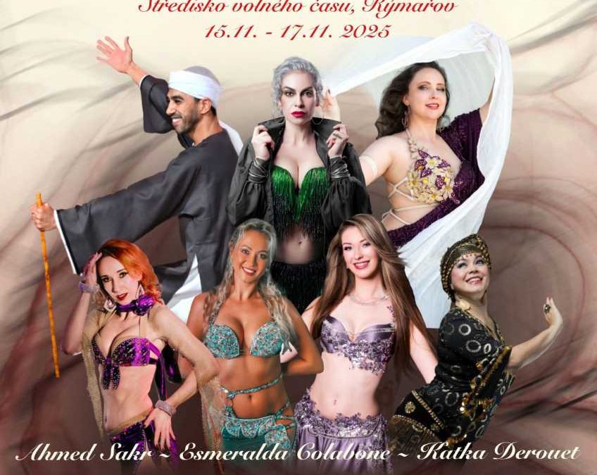 Orientální tanec ovládne Rýmařovský horizont – hosté až z Brazílie a Egypta