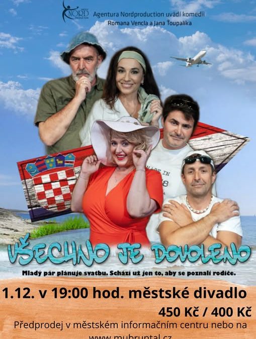 Do Bruntálu míří komedie Všechno je dovoleno