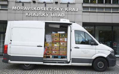 Moravskoslezský kraj podpořil Potravinovou banku více než 20 tunami jídla