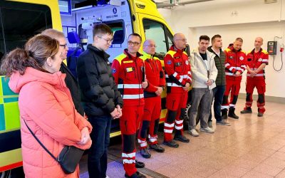 V Opavě se znovu setkali zachránci s chlapcem, kterého v létě zasáhl blesk