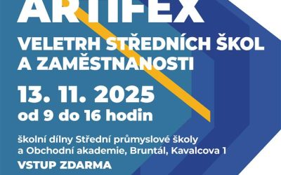 ARTIFEX 2025 – Veletrh středních škol a zaměstnanosti