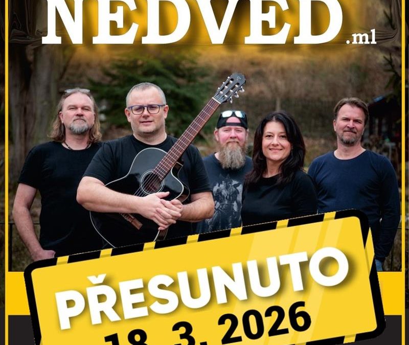 Honza Nedvěd ml. a Příbuzní – změna termínu
