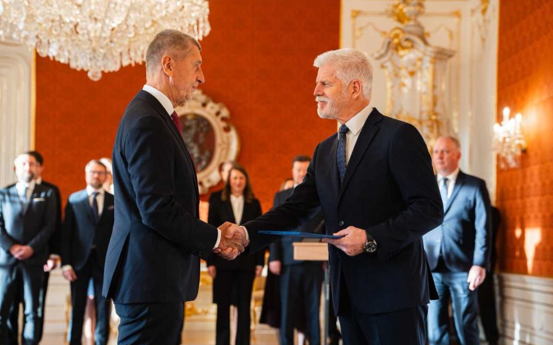 Prezident republiky dnes jmenoval předsedu vlády
