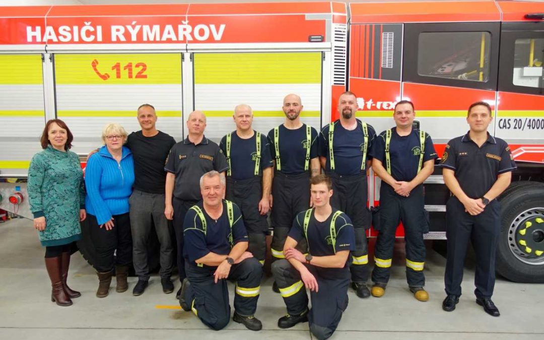 Nový hasičský vůz pro rýmařovské dobrovolné hasiče
