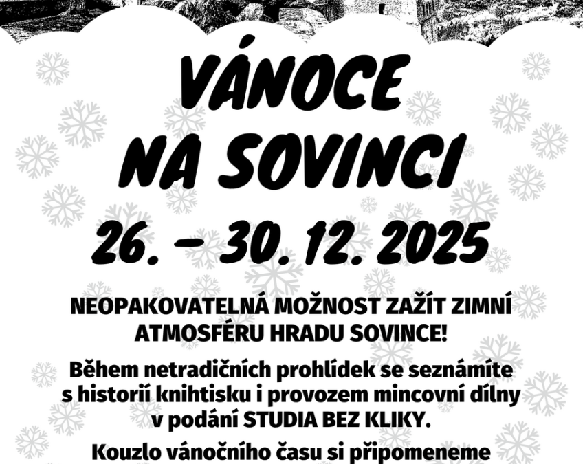 Vánoce na hradě Sovinci
