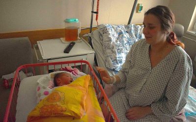 Vánoce v krnovské porodnici: Beatka se narodila na Štědrý den, Hynek na Boží hod