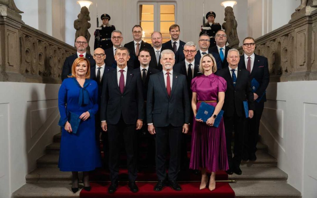 Prezident republiky jmenoval vládu České republiky