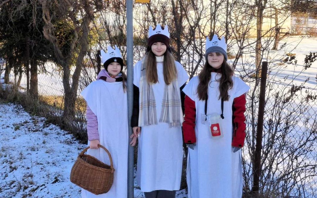 Tři králové v Dívčím Hradě vykoledovali 11 603 korun