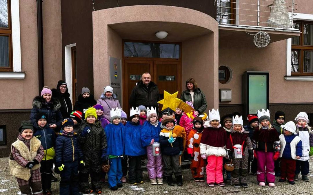 Vrbno pod Pradědem: Tříkrálová sbírka zavítala na městský úřad