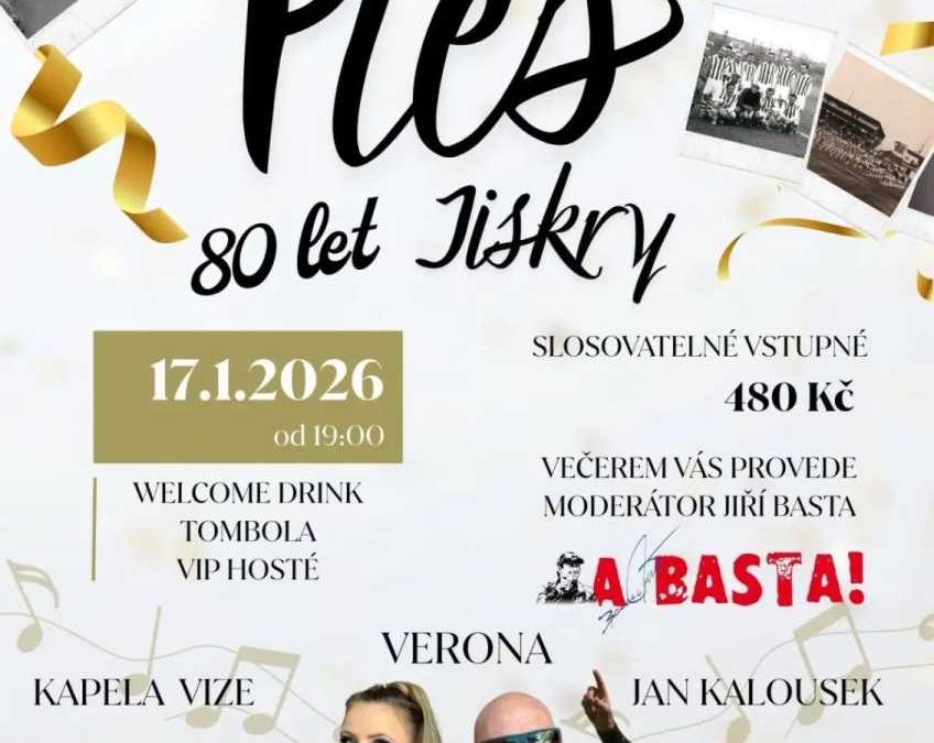 Rýmařov zahájí plesovou sezónu: Jiskra slaví 80 let