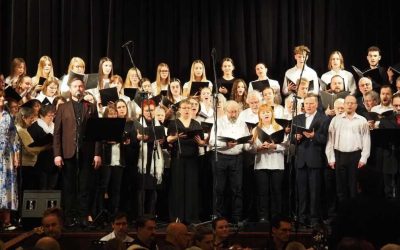 Pěvecký sbor města Vrbna pod Pradědem zpíval na Tříkrálovém koncertu v Litovli