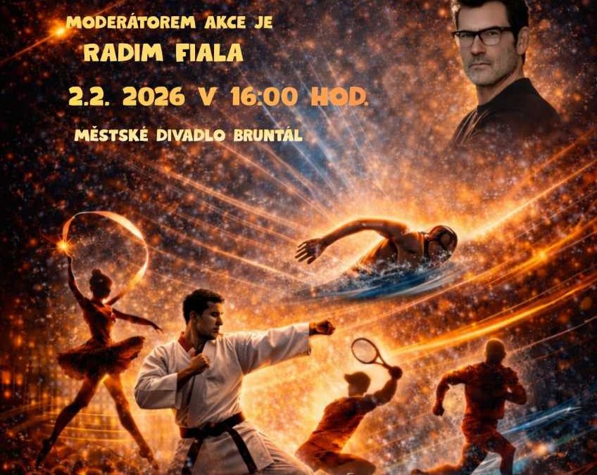 V Bruntále proběhne ocenění sportovců a osobností 2025