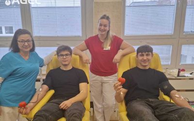 Mladí, kteří mají srdce na správném místě: studenti SPŠ a OA Bruntál opět darovali krev