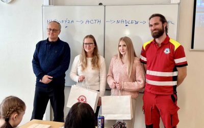 Záchranáři ocenili studentky, které poskytly první pomoc zraněnému chlapci