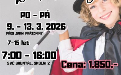 Bruntál: Škola kouzel a magie, příměstský tábor