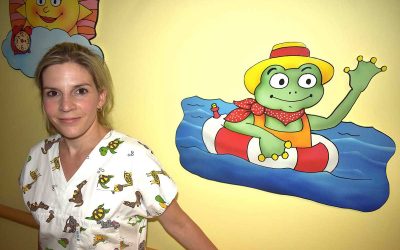 Dětské oddělení krnovské nemocnice oživily obrázky přírody a pohádkové motivy