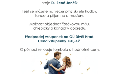 Dívčí Hrad zve na společenský Disco Bál