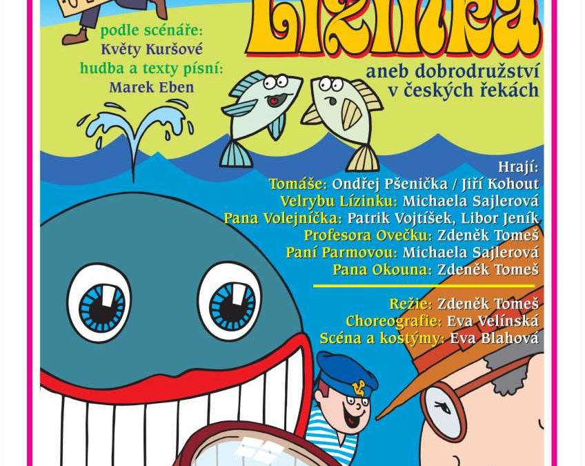 Velryba Lízinka připlouvá do Bruntálu: pohádka pro malé i velké