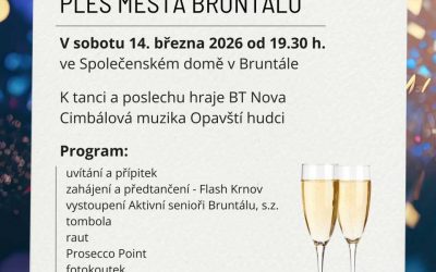 Reprezentační ples města Bruntálu roztančí Společenský dům