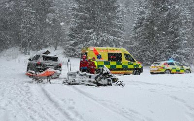 Záchranáři zasahovali u dalších lyžařů v Jeseníkách a Beskydech