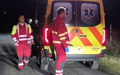 Chodec v Opavě byl po střetu s automobilem v bezvědomí